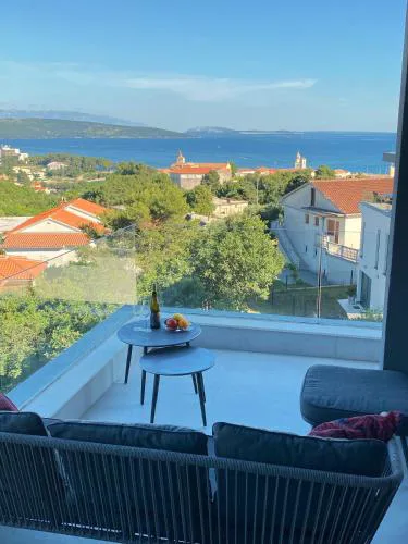 4Star Seaview Penthouse Krk