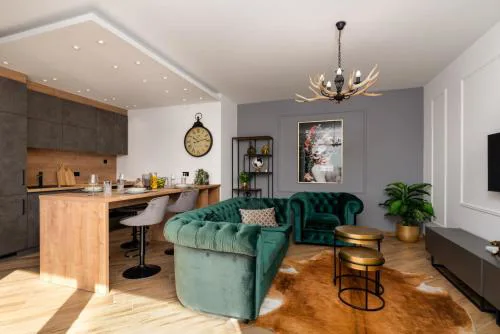 Deluxe apartment Skyline - fantastic sea view near the beach