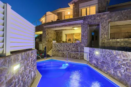 Villa Miracle 1 with heated pool