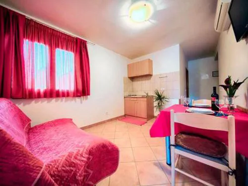 Apartments Bruna Lastovo-Standard One Bedroom Apartment with Balcony and Sea View-Crveni