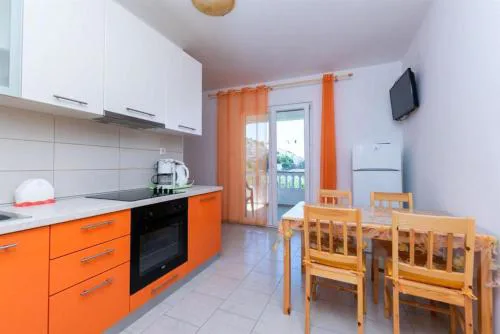 Apartment in Lopar with sea view, balcony, air conditioning, Wi-Fi 4419-4