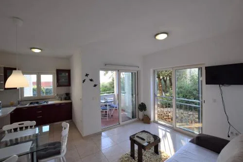 Appartement In Mandre Mit Eigener Terrasse