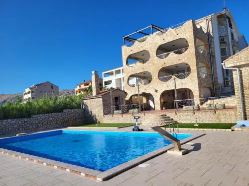 Pool apartment Ena