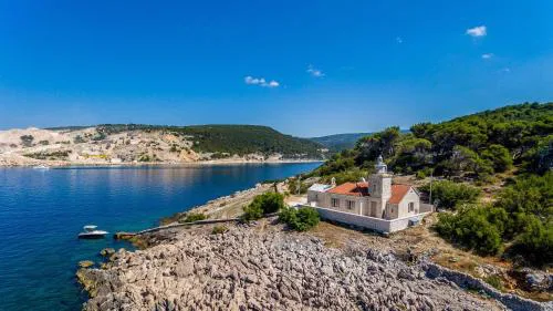Phenomenal Pucisca Villa Lighthouse St Nicholas 2 Bedrooms Floor Heating