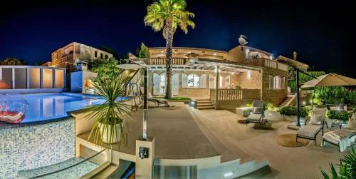 Luxury Villa Stone Castle Brač with private pool on Brač island
