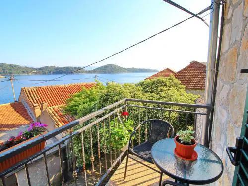 Apartment Mambo , Mljet - Duplex Apartment with Terrace and Sea View