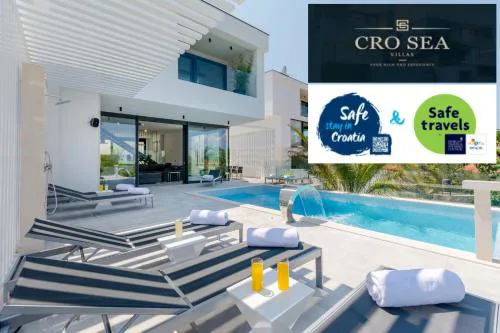 Luxury "Villa Pax" with heated infinity-pool, 8 sleeps