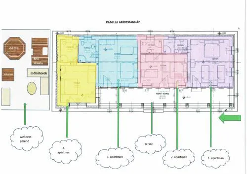 Kamilla Apartmanház Somogyudvarhely OLYANMINTOTTHONCSAKMÉGJOBB