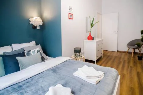5 bedrooms apartment with AC in center