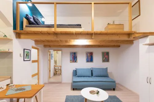 Blue & Wood Loft Stay in Budapest Soul