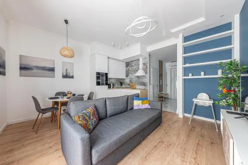 Cozy Haven Budapest- Quiet Family Apartment with AC and Smart Tv