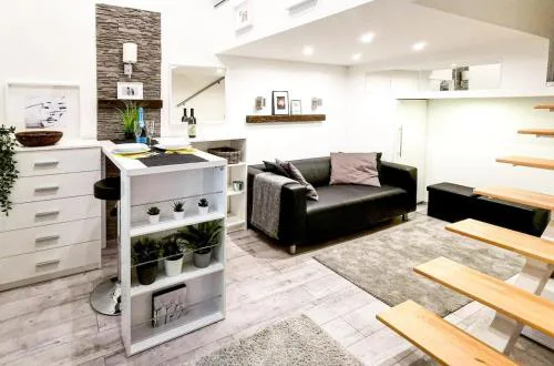 Modern studio at the castle