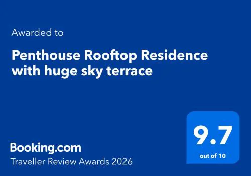 Penthouse Rooftop Residence with huge sky terrace