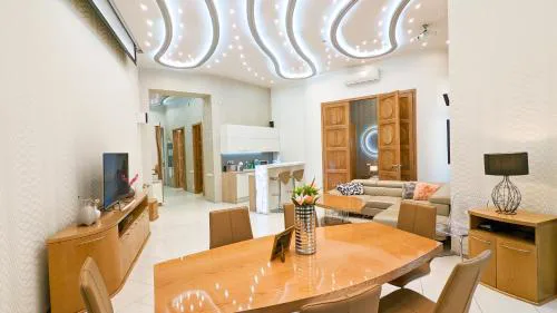 Prime Downtown Budapest Luxury Condo, Private Spa, Home Cinema, Patio