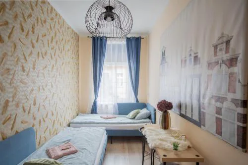 Quiet rooms in the bustling city center