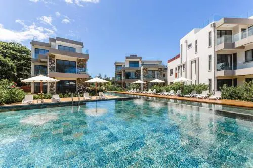 Penthouse Beachfront Ocean Terraces residence, Poste Lafayette-Apt-D3