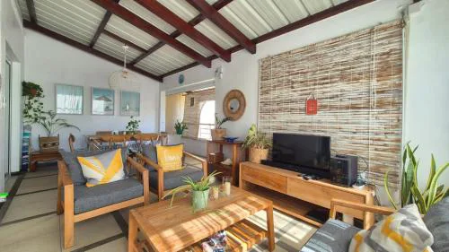 Penthouse de 2 chambres, accès directe à la plage, Bain Boeuf