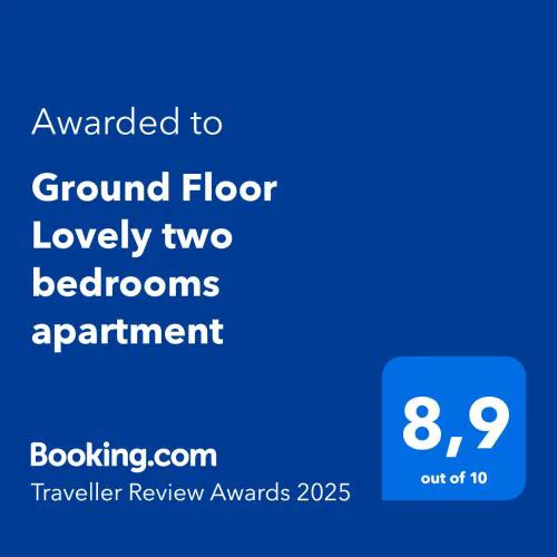 Ground Floor Lovely two bedrooms apartment