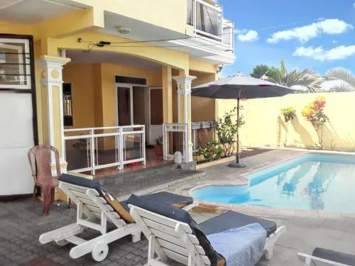 Spacious house in Grand Baie with shared pool