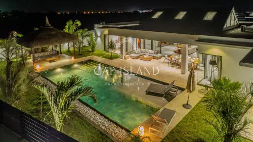 Villa d'exception avec piscine chauffée et jardin tropical