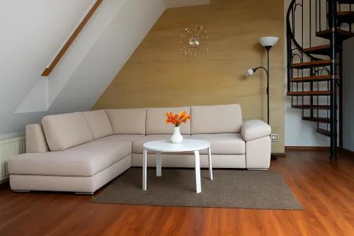 Dwupoziomowy apartament zielone spokojne rodzinne