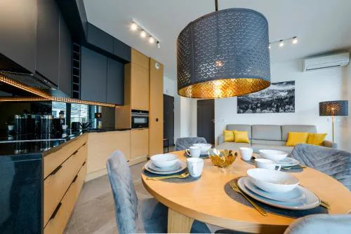 Apartament Yellow Star z widokiem
