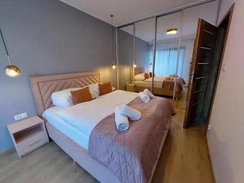 Apartament przy stoku Trójkąty i Kwadraty Karpatia Resort