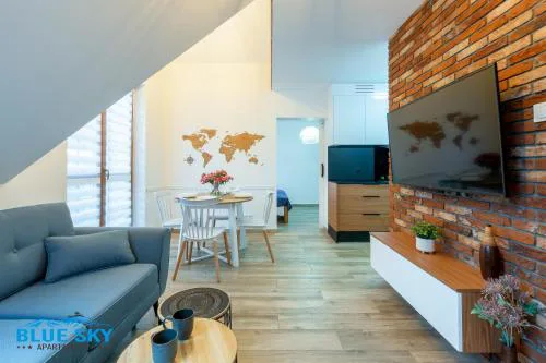 Apartamenty BlueSky - ścisłe centrum Karpacza, blisko deptaka, spokojna okolica, balkon