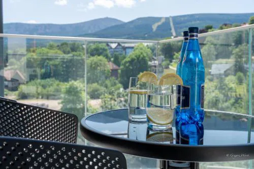 Apartamenty w Karkonoszach z widokiem na góry, blisko stoków, obok aquaparku, blisko do Wang