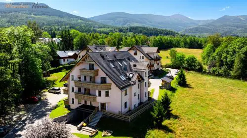 Wonder Home - Apartamenty w malowniczej, spokojnej okolicy - z widokiem na Śnieżkę