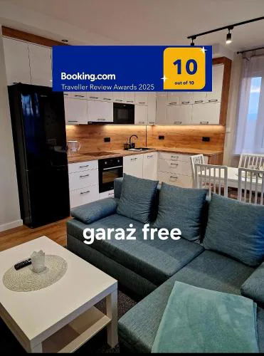 Apartament na Letniej z garażem "Domowe Zacisze"
