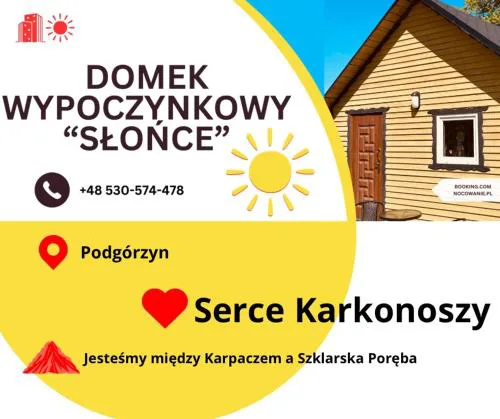Domek wypoczynkowy SŁOŃCE - k Karpacza