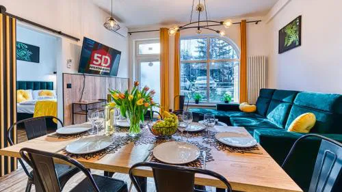Apartament Luxury Angelika F4 3 sypialnie, Sauna i Klimatyzacja - 5D Apartamenty