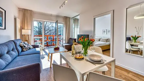 Apartament Skandynawski 54 z Garażem Podziemnym - 5D Apartments