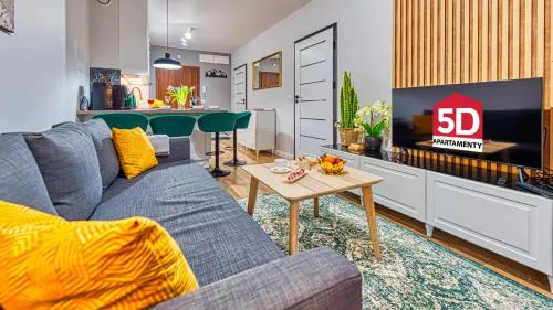 Apartament D19 z Basenem, Sauną, Jacuzzi Green Park Resort - 5D Apartments