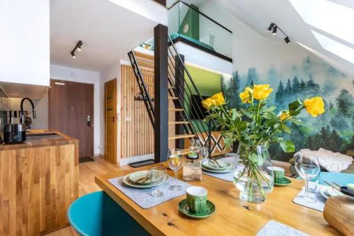 Apartament The View dwupoziomowy Green Resort z Basenem, Sauną, Jacuzzi - 5D Apartments
