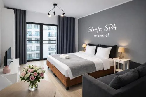 Nice Studio by the River Walonska 15 SPA - GYM - SAUNA - JACUZZI