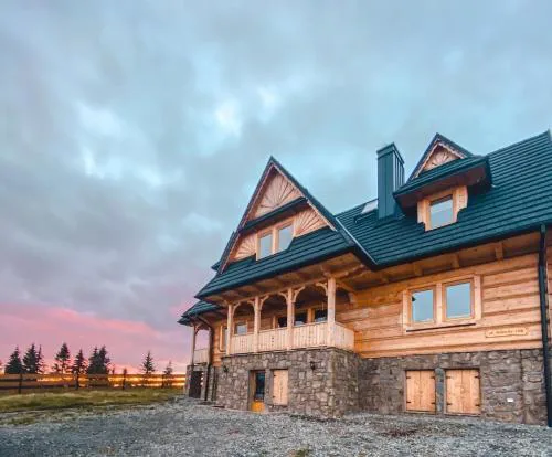 Dom z widokiem na Wierchy - panorama na Tatry - Traditional folk house