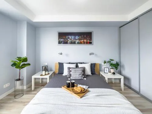 Apartament z widokiem na panoramę miasta