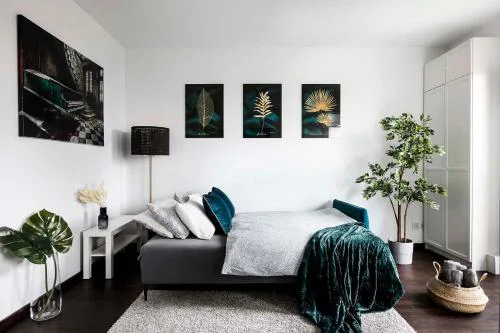Cozy studio next to Cracow Vistula Boulevrads, Old Town