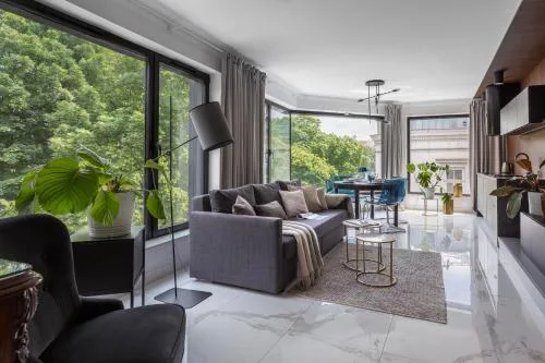 Modern View of Planty Park by Fragola Apartments