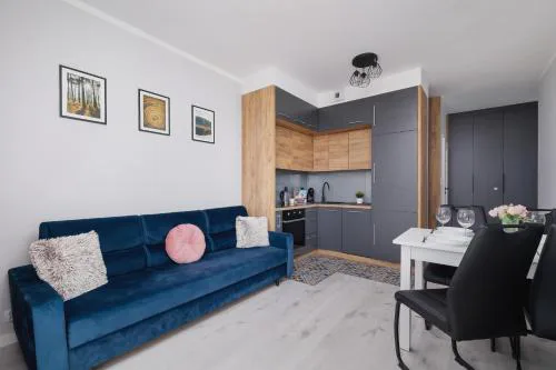 Przestronny Apartament z Balkonem by Noclegi Renters