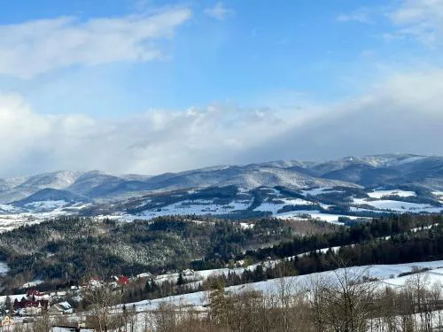 Domki przy szlaku Szczebel