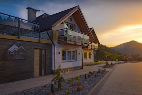 Apartamenty Górskie Szlachtowa w spokojnej okolicy - jacuzzi i sauna w cenie - kącik zabaw dla dzieci