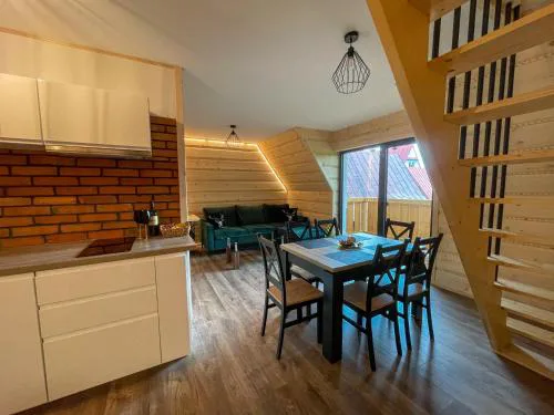 Apartamenty przy stoku z widokiem na góry- Gawronie Gniazdo, Ząb