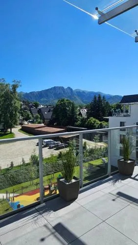 408 - Apartament Zakopiański z balkonem - Sauna & Jacuzzi & Plac zabaw & Siłownia