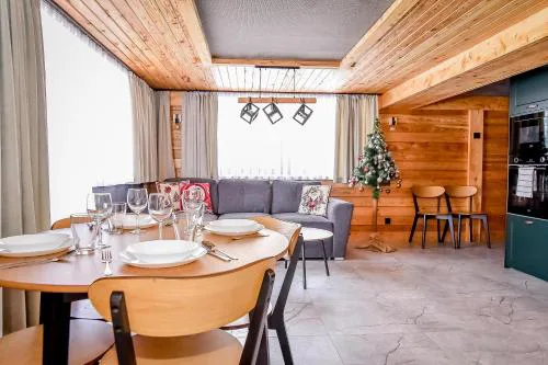 Apartament Hanka z Jacuzzi i widokiem na góry