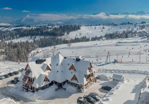 Hotel REDYK Ski&Relax - narty i widok na góry na wyciągnięcie ręki