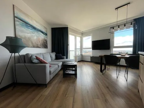 Apartament Comfort 10 z widokiem na Zatokę Gdańską 3 pokoje Parking, siłownia w cenie pobytu