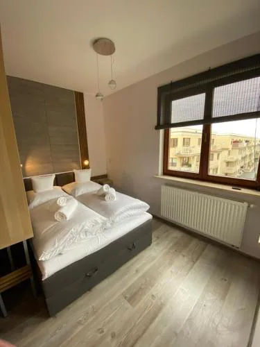 Apartament Drewno i Morze